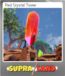 Series 1 - Card 8 of 9 - Red Crystal Tower