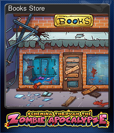 Series 1 - Card 2 of 6 - Books Store
