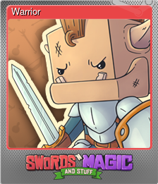 Series 1 - Card 1 of 8 - Warrior