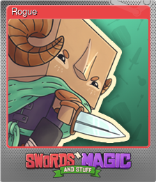 Series 1 - Card 2 of 8 - Rogue