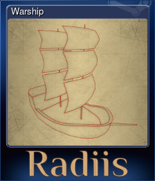 Series 1 - Card 9 of 9 - Warship