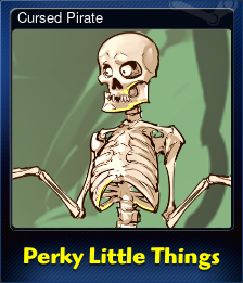 Series 1 - Card 3 of 10 - Cursed Pirate