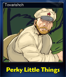 Series 1 - Card 6 of 10 - Tovarishch