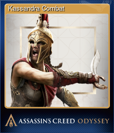 Series 1 - Card 10 of 10 - Kassandra Combat