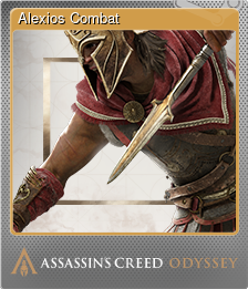 Series 1 - Card 9 of 10 - Alexios Combat