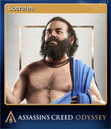 Series 1 - Card 8 of 10 - Socrates