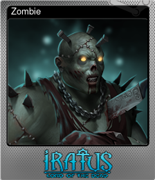 Series 1 - Card 6 of 6 - Zombie