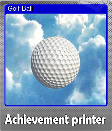 Series 1 - Card 4 of 5 - Golf Ball