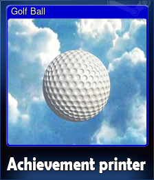 Series 1 - Card 4 of 5 - Golf Ball