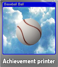 Series 1 - Card 2 of 5 - Baseball Ball