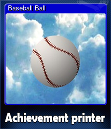 Series 1 - Card 2 of 5 - Baseball Ball