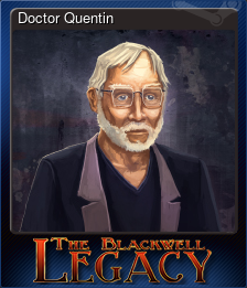 Series 1 - Card 2 of 6 - Doctor Quentin