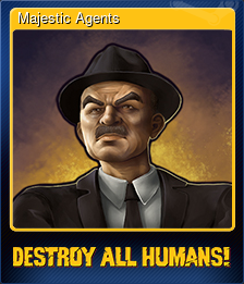 Series 1 - Card 4 of 9 - Majestic Agents