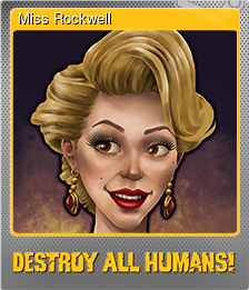 Series 1 - Card 3 of 9 - Miss Rockwell