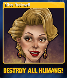 Series 1 - Card 3 of 9 - Miss Rockwell