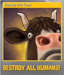 Series 1 - Card 8 of 9 - Bessie the Cow