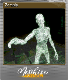 Series 1 - Card 5 of 5 - Zombie