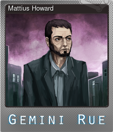 Series 1 - Card 6 of 6 - Mattius Howard