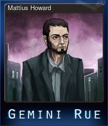 Series 1 - Card 6 of 6 - Mattius Howard