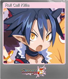 Series 1 - Card 2 of 8 - Roll Call Killia