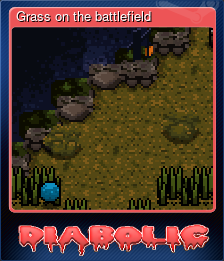 Series 1 - Card 6 of 6 - Grass on the battlefield