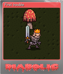 Series 1 - Card 2 of 6 - First trouble