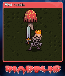 Series 1 - Card 2 of 6 - First trouble