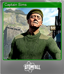 Series 1 - Card 2 of 9 - Captain Sims