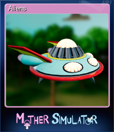 Series 1 - Card 3 of 6 - Aliens