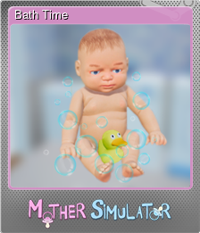 Series 1 - Card 4 of 6 - Bath Time