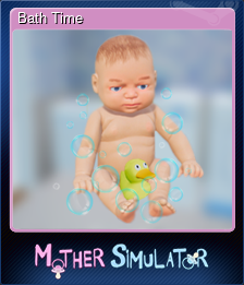 Series 1 - Card 4 of 6 - Bath Time