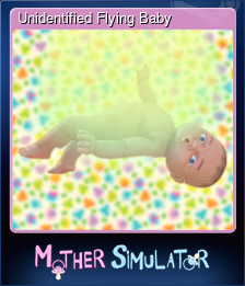 Series 1 - Card 5 of 6 - Unidentified Flying Baby
