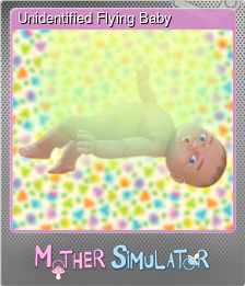 Series 1 - Card 5 of 6 - Unidentified Flying Baby