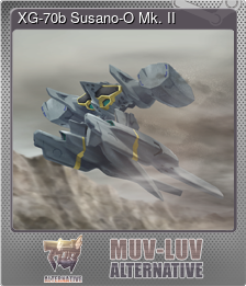 Series 1 - Card 3 of 10 - XG-70b Susano-O Mk. II