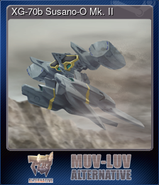 Series 1 - Card 3 of 10 - XG-70b Susano-O Mk. II