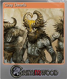 Series 1 - Card 2 of 6 - Gray Dwarfs