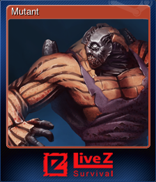 Series 1 - Card 2 of 6 - Mutant