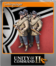 Series 1 - Card 5 of 6 - Gebirgsjäger