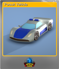 Series 1 - Card 2 of 8 - Pursuit Vehicle