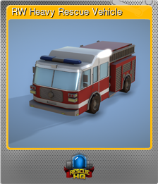 Series 1 - Card 6 of 8 - RW Heavy Rescue Vehicle