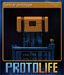Series 1 - Card 5 of 5 - Ionizer prototype