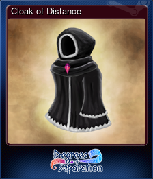 Series 1 - Card 4 of 5 - Cloak of Distance