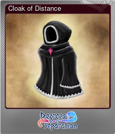 Series 1 - Card 4 of 5 - Cloak of Distance