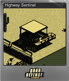 Series 1 - Card 4 of 7 - Highway Sentinel