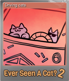 Series 1 - Card 4 of 5 - Driving cats