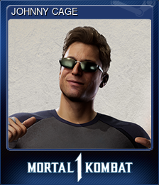 Series 1 - Card 3 of 15 - JOHNNY CAGE