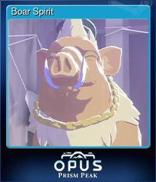 Series 1 - Card 2 of 13 - Boar Spirit