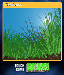 TOUCH SOME GRASS MEME  Pin for Sale by xenocene