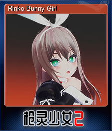 Series 1 - Card 9 of 10 - Rinko Bunny Girl