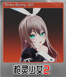 Series 1 - Card 9 of 10 - Rinko Bunny Girl